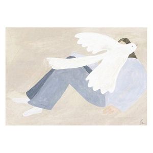 Plagát 70x50 cm Bright Bird – Clara Schicketanz – The Poster Club vyobraziť