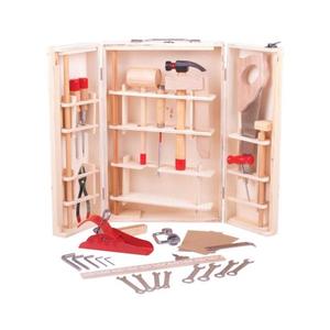 Bigjigs Toys dřevěné hračky Kufřík s nářadím vyobraziť