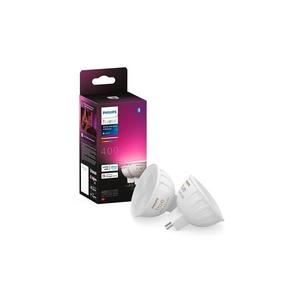 Philips Hue WACA LED žiarovka 6.3W sada 2ks GU5.3 MR16 12V 400lm 2200K-6500K RGB IP20 8719514491649 vyobraziť