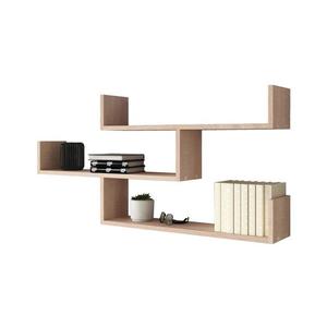 MIRJAN 24 Nástenná polica TRIO 55x119 cm dub sonoma vyobraziť