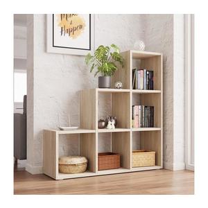 MIRJAN 24 Knižnica TRIO 108x105 cm dub sonoma vyobraziť