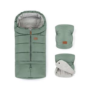 Petite&Mars Zimný set Jibot 3v1 Jasie Pale Eucalypt vyobraziť