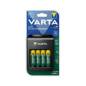 Varta LCD Plug Charger + 4x AA 2100mAh 57687101441 vyobraziť
