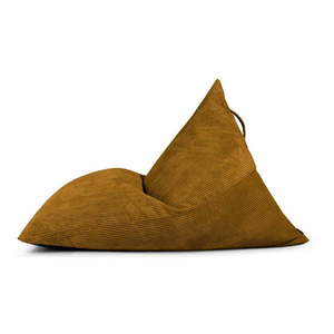 Menčestrový sedací vak v horčicovej farbe Razzmatazz – SLOWDOWN vyobraziť