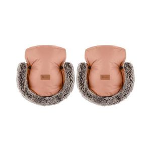 Petite&Mars Rukávnik / rukavice Furry Pastel Peach vyobraziť