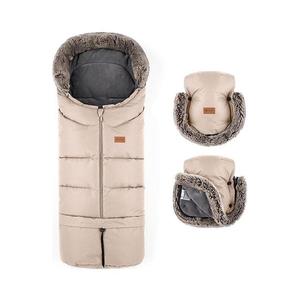 Petite&Mars Set zimný Arctic 4v1 Furry Rose Petal vyobraziť