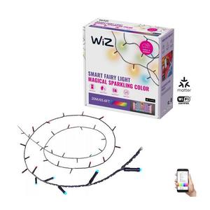 Philips Wiz 8720169076969 Wi-Fi LED Smart Fairly Light Type-C vianočná reťaz 20m 15W 2700-5000K+RGB IP44 čierna vyobraziť