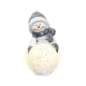 RXL 474 Snehuľiak guľa 12cm LED WW vyobraziť