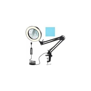 Izoxis 23893 Kozmetická lampa s lupou čierna vyobraziť