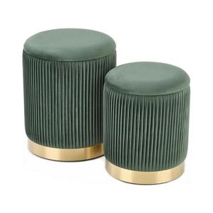 Halmar Taburety Monty s úložným prostorem, modrá vyobraziť