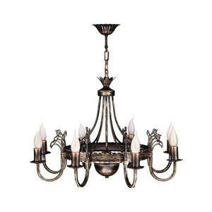 Jupiter 225 - KO 8 - Luster závesný KORONA 8xE14/40W/230V 225 vyobraziť