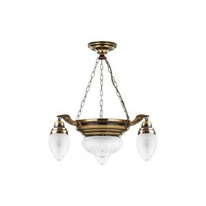 Kemar AW30/P - Luster AZERO 3xE27/60W/230V + 1xE27/100W/230V AW30/P vyobraziť