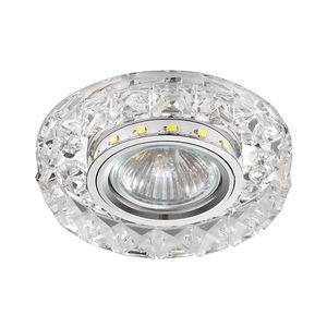 LUXERA - Podhľadové svietidlo CRYSTALS 1xGU10/50W/230V + LED STRIPE vyobraziť