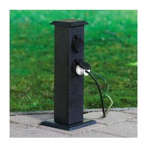 EGLO 93426 - Vonkajší záhradný stĺpik so zásuvkami SCHUKO IP44 93426 vyobraziť