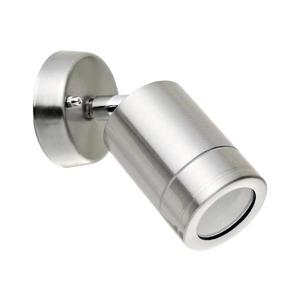 Vonkajšie nástenné svietidlo OLIMP 2 1xGU10/8W/230V IP44 nerez 208842 vyobraziť