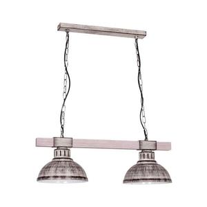 Luster na reťazi Hakone 2xE27/60W/230V svetlá 9061 vyobraziť