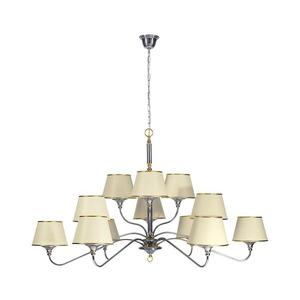 Jupiter 1411 - NESS NE 12 - Luster na reťazi 12xE27/60W/230V 1411 vyobraziť