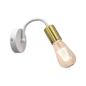 Nástenná lampa DOW 1xE27/60W/230V biela/zlatá 7995 vyobraziť