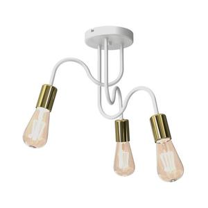 Prisadený luster DOW 3xE27/60W/230V biela/zlatá 7996 vyobraziť
