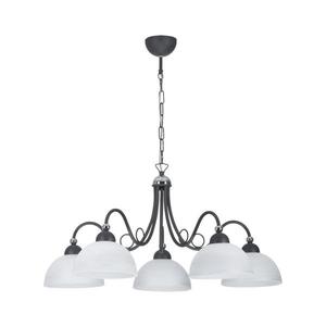 Jupiter 1491 - Luster na reťazi SAGA 5xE27/60W/230V 1491 vyobraziť