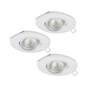 Eglo 95895 - SADA 3x LED podhľadové svietidlo PENETO 1 1xGU10-LED/3W/230V 95895 vyobraziť