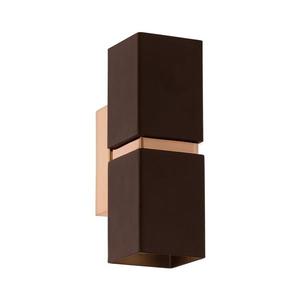 Eglo 95379 - LED Nástenné svietidlo PASSA 2xGU10-LED/4W/230V 95379 vyobraziť