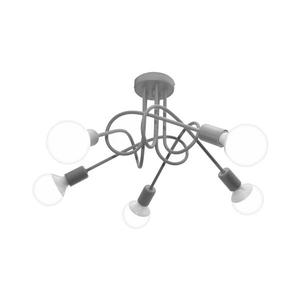 Detský prisadený luster OXFORD 5xE27/15W/230V W-2016/5 GR/H vyobraziť
