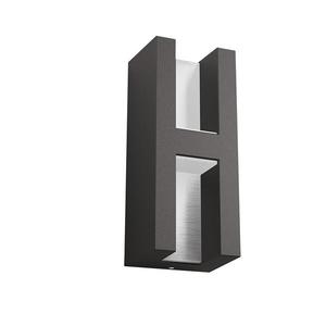 Philips 17351/93/P0 - LED Vonkajšie nástenné svietidlo SHADOW 2xLED/4, 5W IP44 17351/93/P0 vyobraziť