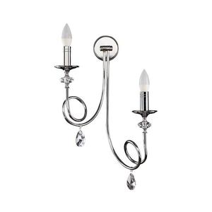 Jupiter 1601 - DK K2 CH - Nástenné svietidlo DAKAR 2xE14/40W 1601 vyobraziť