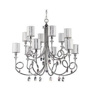 Jupiter 1596 - DE 12 CH - Luster DELFINA 12xE14/40W 1596 vyobraziť