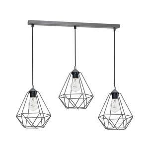 Závesné svietidlo BASKET 3xE27/60W/230V šedá 7217 vyobraziť