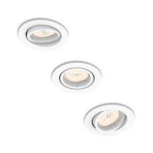 Philips 50183/31/PN - SADA 3x Podhľadové svietidlo ENNEPER 1xGU10/5, 5W/230V 50183/31/PN vyobraziť