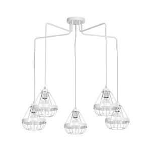 Luster RING 5xE27/60W/230V pavúk biely 9549 vyobraziť