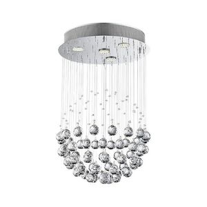 LUXERA - Krištáľový prisadený luster XAVER 4xGU10/50W/230V vyobraziť