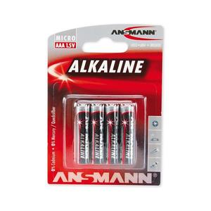 Ansmann 09630 LR03 AAA RED - 4ks alkalická batéria 1, 5V 09630 vyobraziť
