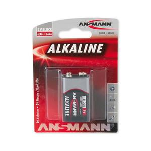 Ansmann 09887 6LR61 9V Block RED - alkalická batéria 9V 09887 vyobraziť