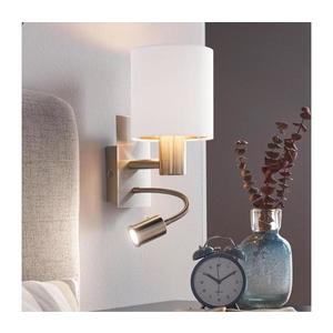 Eglo 96484 - LED Flexibilné svietidlo PASTERI 1xE27/40W+LED/3, 8W biela 96484 vyobraziť