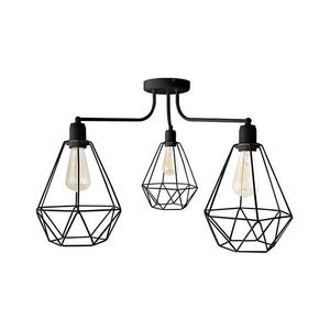 Luster KARO 3xE27/15W/230V čierna P-1311/3 BK vyobraziť