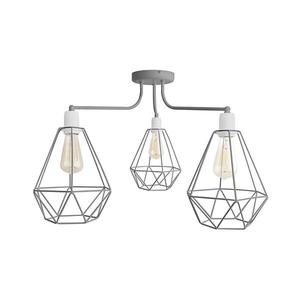 Luster KARO 3xE27/15W/230V šedá P-1311/3 GR vyobraziť