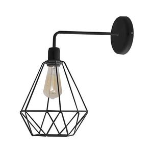 Nástenné svietidlo KARO 1xE27/15W/230V čierna K-1311/1 BK vyobraziť