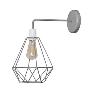 Nástenné svietidlo KARO 1xE27/15W/230V šedá K-1311/1 GR vyobraziť