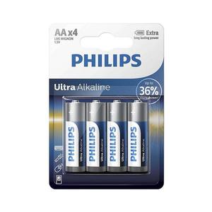 Philips LR6E4B/10 - 4 ks Alkalická batéria AA ULTRA ALKALINE 1, 5V 2800mAh Phil-LR6E4B/10 vyobraziť