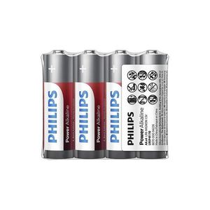 Philips LR6P4F/10 - 4 ks Alkalická batéria AA POWER ALKALINE 1, 5V 2600mAh Phil-LR6P4F/10 vyobraziť