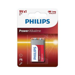Philips 6LR61P1B/10 - Alkalická batéria 6LR61 POWER ALKALINE 9V 600mAh Phil-6LR61P1B/10 vyobraziť