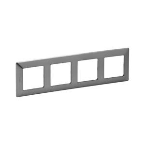 Legrand 754154 - Rámik pre spínače VALENA LIFE 4P nerez 754154 vyobraziť