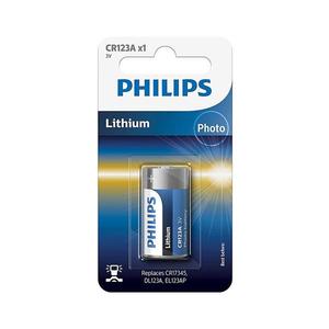 Philips CR123A/01B - Lithiová batéria CR123A MINICELLS 3V 1600mAh Phil-CR123A/01B vyobraziť