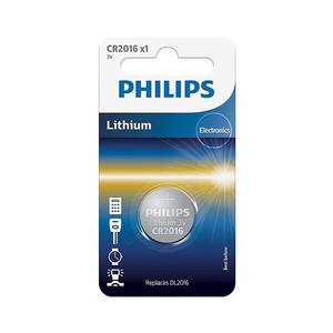 Philips CR2016/01B - Lithiová batéria gombíková CR2016 MINICELLS 3V 90mAh Phil-CR2016/01B vyobraziť