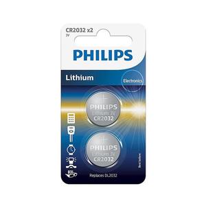 Philips CR2032P2/01B - 2 ks Lithiová batéria gombíková CR2032 MINICELLS 3V 240mAh Phil-CR2032P2/01B vyobraziť