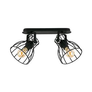 Bodové svietidlo ALANO BLACK 2xE27/60W/230V 2121 vyobraziť