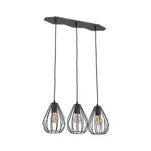 Luster na lanku BRYLANT BLACK 3xE27/60W/230V 2259 vyobraziť